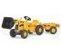 Tracteur à pédales Rolly Kid Caterpillar avec chargeur et remorque Rolly toys R02328