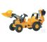 Tracteur à pédales Rolly Junior Caterpillar avec chargeur et pelle Rolly Toys R81300