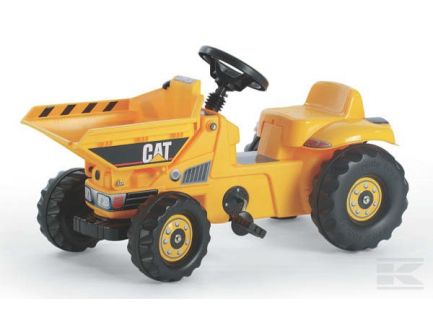 Tracteur à pédales Caterpillar Dumper Rolly Toys R02417