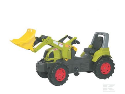 Tracteur à pédales Claas Arion 640 avec chargeur Rolly Toys R71023