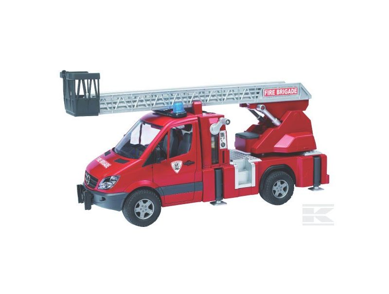 Camion de pompiers MB Sprinter avec échelle Bruder 02532 - JPR-Loisirs