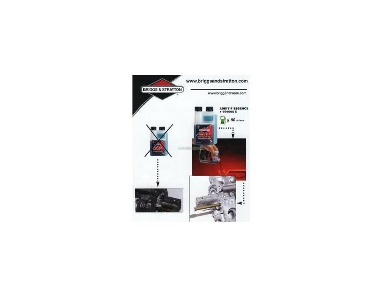 Additif stabilisateur essence FUEL FIT Briggs & Stratton 250 ml - Bebel  Motoculture