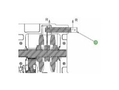 Fourchette de boite MTD 61104096