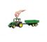 Tracteur John Deere 5115M avec remorque BRUDER 02108