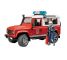 4x4 de Pompier Land Rover Defender BRUDER 02596
