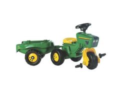 Tricycle tracteur John Deere avec remorques Rolly Toys R05276