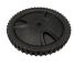 Roue arrière noire sans autocollant Oléo-Mac 0340030070