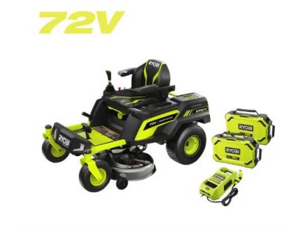 Autoportée Zéro turn à batteries RYOBI RY72ZTRX107-210